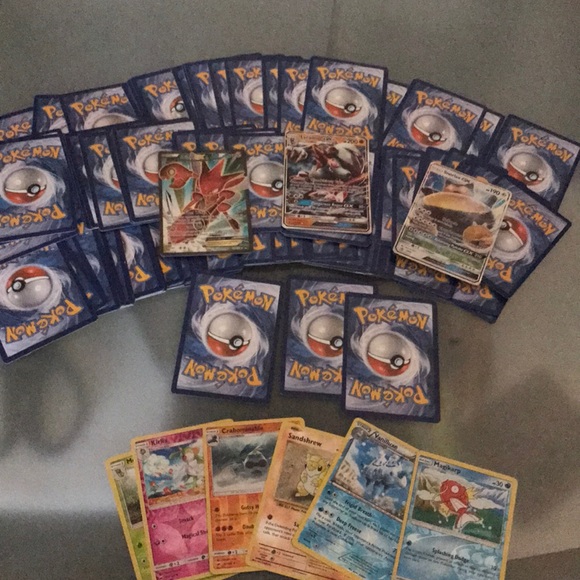 Pokemon cars lot